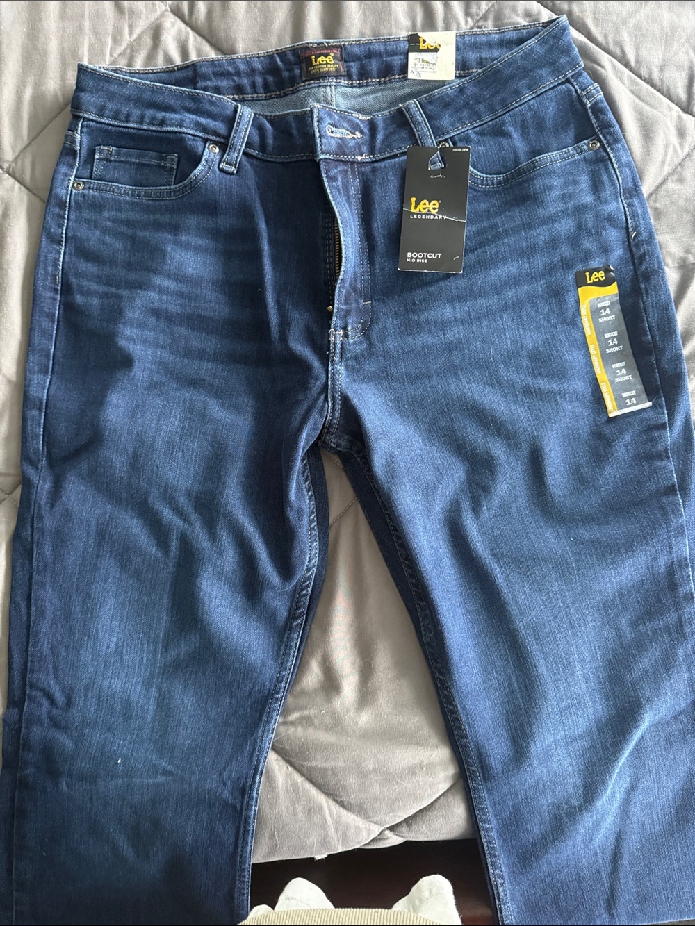 Lee Women’s Bootcut Jeans in Deep Indigo